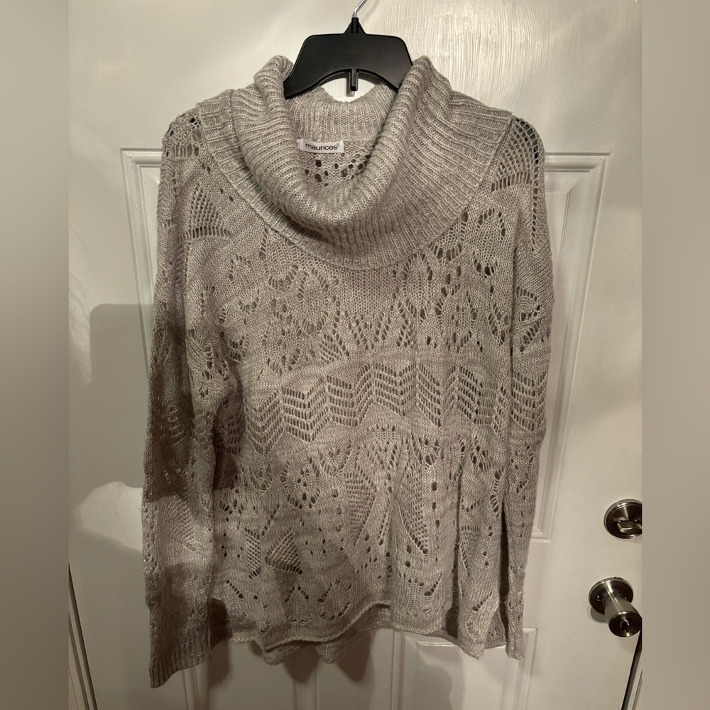 Cowl neck sweater